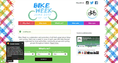 Desktop Screenshot of bikeweek.ie